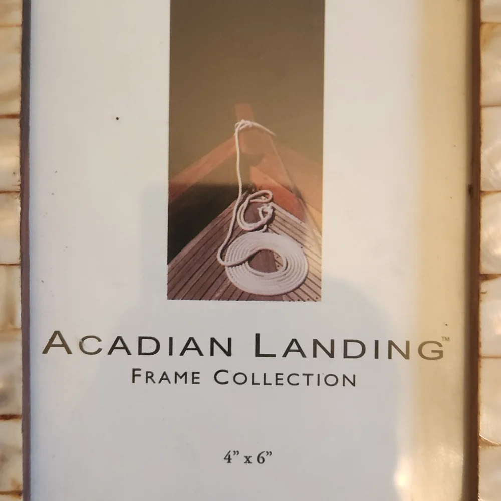 NEW ACADIAN LANDING Shell photo Frame 4x6